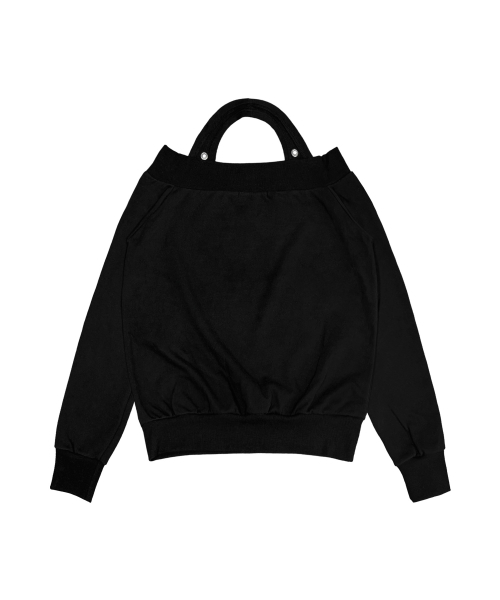 FANCY CLUB(ファンシークラブ)の「アイレットホルターネックスウェット オフショルダー (BLACK) F26ZB534(スウェット・レディース・その他・FREE)」の9枚目の写真