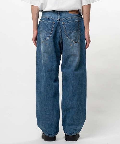 In・stru(men-tal).（インストルメンタル）の「【in・stru(men-tal)./ インストールメンタル】HARD WASHED SELVAGE DENIM BAGGY PANTS（デニムパンツ・メンズ・ブラック/インディゴブルー・44/46）」の8枚目の写真