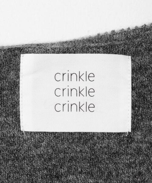 crinkle crinkle crinkle（クリンクルクリンクルクリンクル）の「crinkle crinkle crinkle　POINT TAIL SAILOR KNIT（ニット/セーター・レディース・グレー/ピンク・FREE）」の7枚目の写真