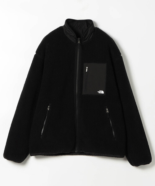 THE NORTH FACE(ザノースフェイス)の「THE NORTH FACE/ザ・ノース・フェイス リバーシブルエクストリームパイルフリースジャケット(ユニセックス)(ブルゾン・メンズ・ブラック/ナチュラル・LARGE/X-LARGE/MEDIUM)」の1枚目の写真