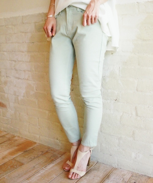 FRAMeWORK（フレームワーク）の「コードレーン スキニーパンツ◆（その他パンツ・レディース・ブラック/ライトグレー/ホワイト/グリーン・36/38/40/34）」の4枚目の写真