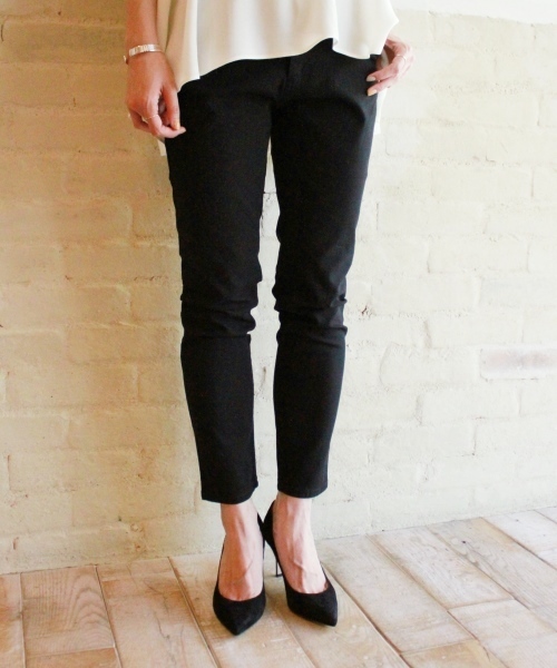 FRAMeWORK（フレームワーク）の「コードレーン スキニーパンツ◆（その他パンツ・レディース・ブラック/ライトグレー/ホワイト/グリーン・36/38/40/34）」の2枚目の写真