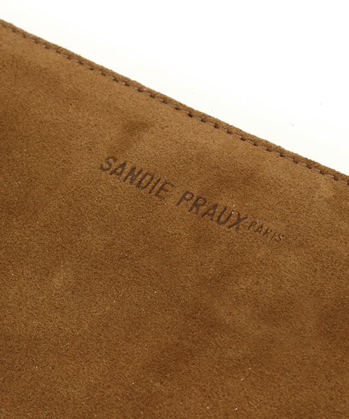 HELIOPOLE(エリオポール)の「【GINGER 6月号掲載】SANDIE PRAUX フリンジクラッチバッグ(クラッチバッグ・レディース・グリーン/ゴールド/グレー・FREE)」の6枚目の写真