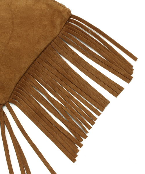 HELIOPOLE(エリオポール)の「【GINGER 6月号掲載】SANDIE PRAUX フリンジクラッチバッグ(クラッチバッグ・レディース・グリーン/ゴールド/グレー・FREE)」の7枚目の写真