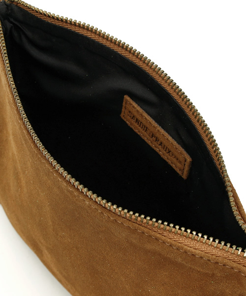 HELIOPOLE(エリオポール)の「【GINGER 6月号掲載】SANDIE PRAUX フリンジクラッチバッグ(クラッチバッグ・レディース・グリーン/ゴールド/グレー・FREE)」の9枚目の写真