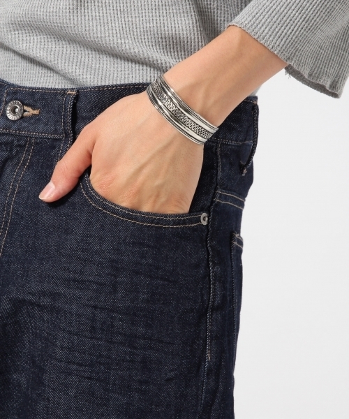 RAGEBLUE（レイジブルー）の「【コーンミルズ社製デニム使用】デニムスリムパンツ/724266（デニムパンツ・メンズ・ライトブルー/ブルー/ネイビー/ダークグレー・LARGE/SMALL/MEDIUM/34）」の8枚目の写真