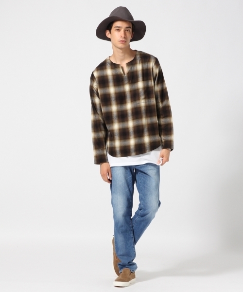 RAGEBLUE（レイジブルー）の「【コーンミルズ社製デニム使用】デニムスリムパンツ/724266（デニムパンツ・メンズ・ライトブルー/ブルー/ネイビー/ダークグレー・LARGE/SMALL/MEDIUM/34）」の12枚目の写真