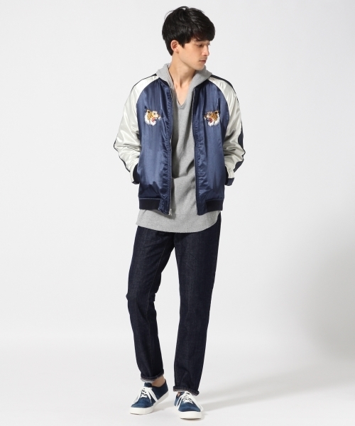 RAGEBLUE（レイジブルー）の「【コーンミルズ社製デニム使用】デニムスリムパンツ/724266（デニムパンツ・メンズ・ライトブルー/ブルー/ネイビー/ダークグレー・LARGE/SMALL/MEDIUM/34）」の14枚目の写真