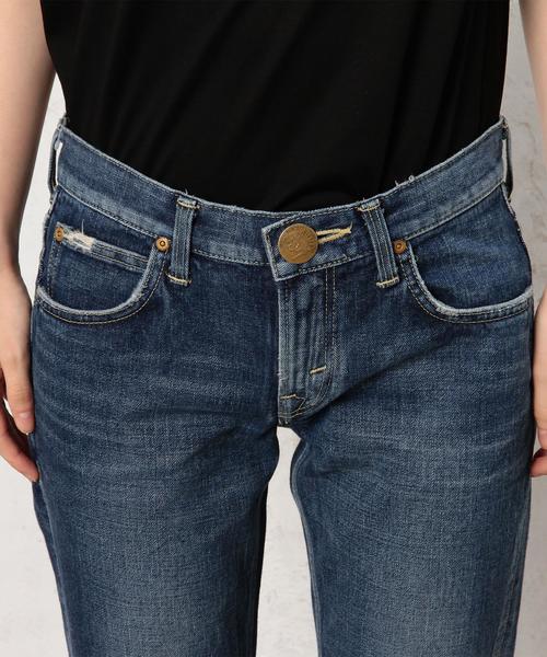 Lee（リー）の「[別注]CB LEE（リー）×GLR SLIM ストレート パンツ◆（デニムパンツ・レディース・コバルトブルー/ネイビー・X-SMALL/MEDIUM/SMALL）」の15枚目の写真