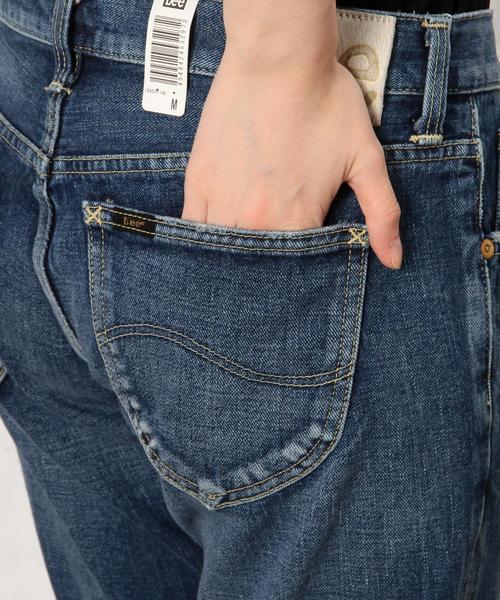 Lee（リー）の「[別注]CB LEE（リー）×GLR SLIM ストレート パンツ◆（デニムパンツ・レディース・コバルトブルー/ネイビー・X-SMALL/MEDIUM/SMALL）」の5枚目の写真