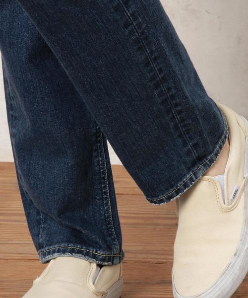 Lee（リー）の「[別注]CB LEE（リー）×GLR SLIM ストレート パンツ◆（デニムパンツ・レディース・コバルトブルー/ネイビー・X-SMALL/MEDIUM/SMALL）」の7枚目の写真