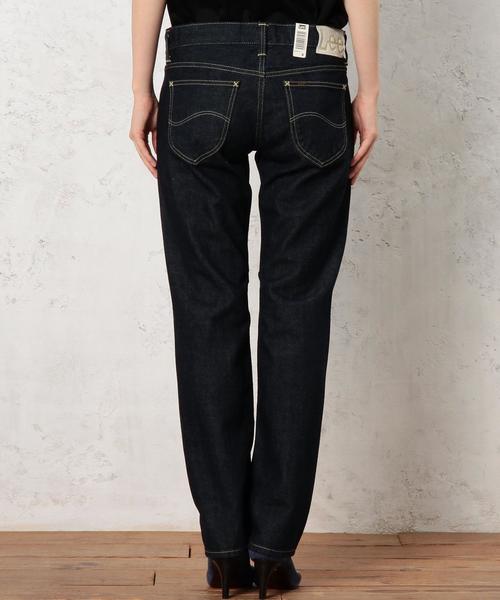 Lee（リー）の「[別注]CB LEE（リー）×GLR SLIM ストレート パンツ◆（デニムパンツ・レディース・コバルトブルー/ネイビー・X-SMALL/MEDIUM/SMALL）」の3枚目の写真