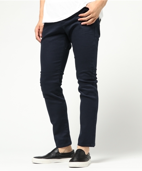 WEGO(ウィゴー)の「WEGO/ストレッチツイルスキニーパンツ(その他パンツ・メンズ・ベージュ/ネイビー/カーキ/ブラック/レッド/その他1/ブルー/ワイン・MEDIUM/LARGE/SMALL)」の20枚目の写真