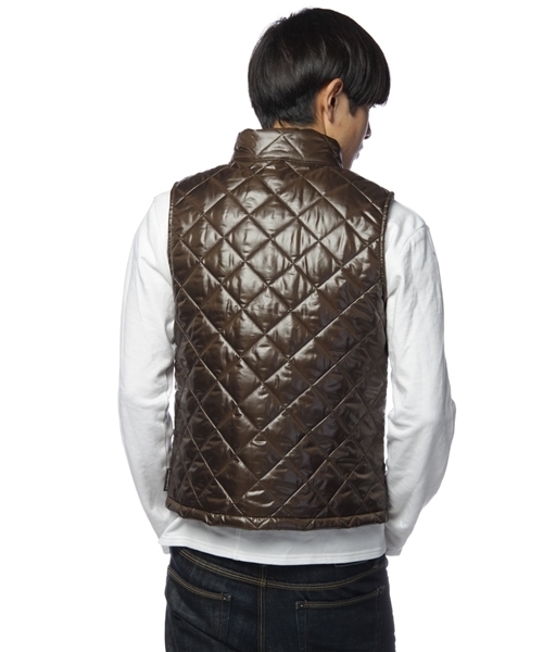 トラディショナル　ウェザーウェア   キルティングダウンベスト　WORKSOP martinique（マルティニーク）の「TRADITIONAL WEATHERWEAR