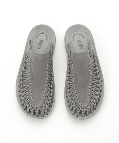 KEEN(キーン)の「UNEEK SLIDE / ユニーク スライド / メンズ スライドサンダル (サンダル・メンズ・グレー・28cm/26cm/26.5cm/30cm/27cm/25.5cm/29cm/27.5cm/25cm)」の4枚目の写真