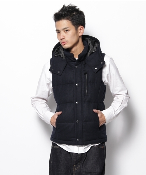 MEN'S BIGI（メンズビギ）の「ダウンベスト（ダウンベスト）」 - WEAR