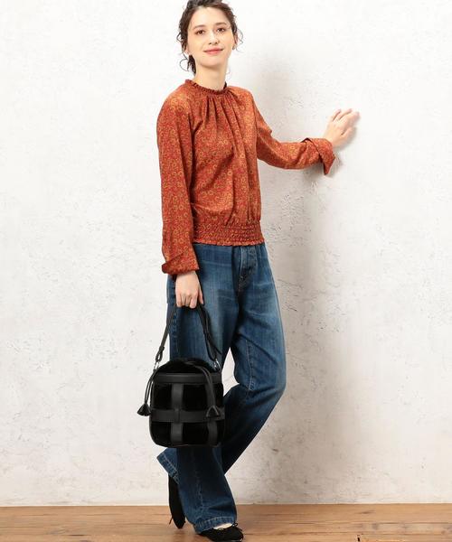 green label relaxing（グリーンレーベルリラクシング）の「KF BAG IN BAG ファーコンビバッグ ◆（ショルダーバッグ・レディース・ブラック/ブラウン・FREE）」の6枚目の写真