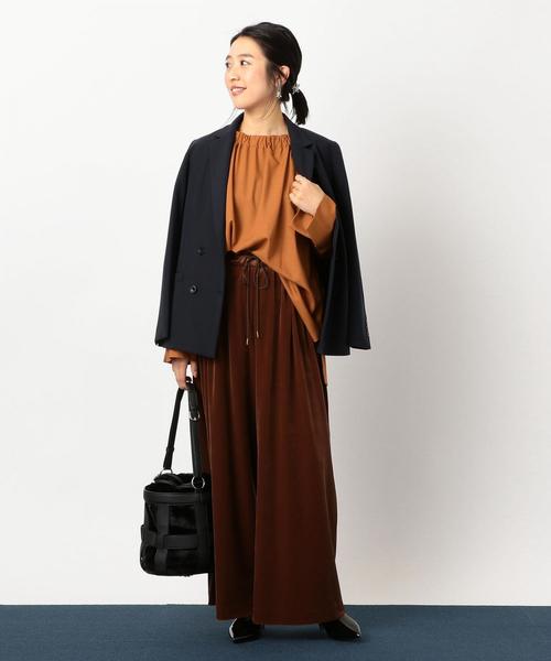 green label relaxing（グリーンレーベルリラクシング）の「KF BAG IN BAG ファーコンビバッグ ◆（ショルダーバッグ・レディース・ブラック/ブラウン・FREE）」の8枚目の写真