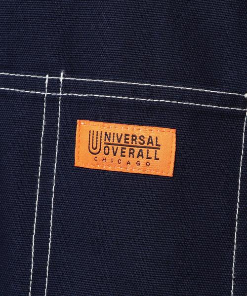 UNIVERSAL OVERALL（ユニバーサルオーバーオール）の「【別注】 ＜UNIVERSAL OVERALL（ユニバーサル オーバーオール）＞ COVERALL/カバーオール ：◆（カバーオール・メンズ・ネイビー/ダークグレー・LARGE/MEDIUM/SMALL）」の6枚目の写真