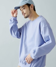 GILDAN | ギルダン USAオーバーサイズ ロングスリーブプルオーバークルースウェット(裏起毛)(スウェット)