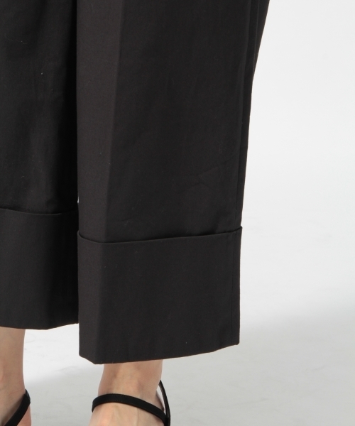 LOWRYS FARM（ローリーズファーム）の「ハイウエストクロップドパンツ　787631（その他パンツ・レディース・ベージュ/ブラック・MEDIUM/LARGE）」の9枚目の写真