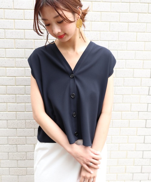 NOBLE(ノーブル)の「Peジョーゼットコクーンブラウス◇(シャツ NOBLE(ノーブル)の「Peジョーゼットコクーンブラウス◇(シャツ