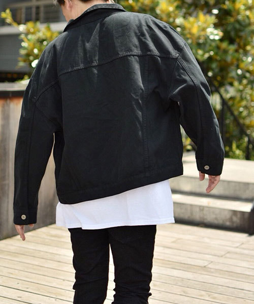 kutir（クティール）の「big denim jacket / ビッグデニムGジャン
