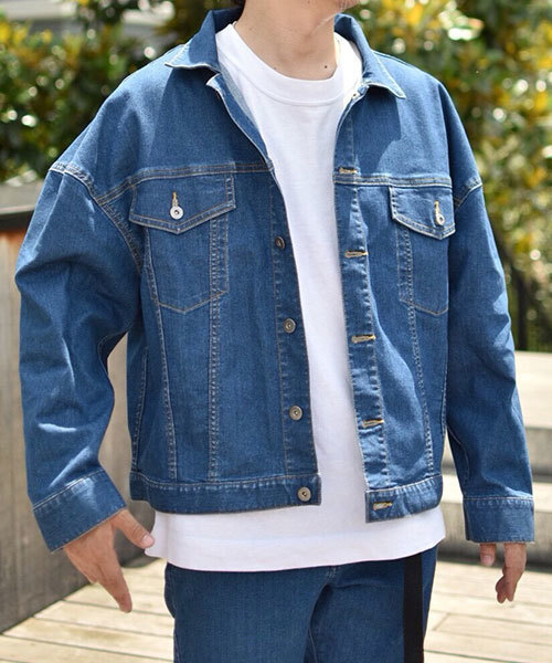 kutir（クティール）の「big denim jacket / ビッグデニムGジャン
