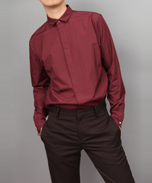 100/2 BROADCLOTH SHORT POINT COLLAR SHIRT