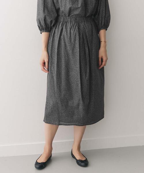 セール】mizuiro-ind×DOORS 別注 front tucked skirt（スカート