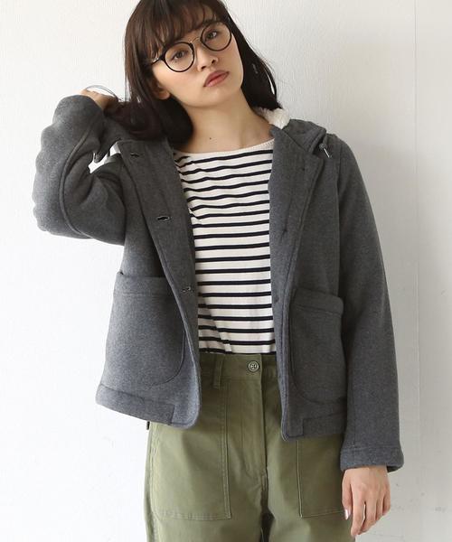 coen（コーエン）の「裏ボアショートピーコート ( Pコート