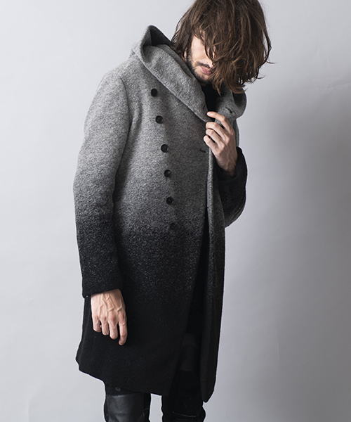 No Id ノーアイディ の Mj5954 ｗｔグラデーションフーデッドコート その他アウター Wear