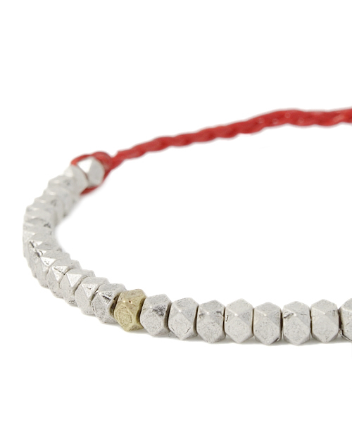 WEGO（ウィゴー）の「WEGO/メタルストーンブレスレット（ブレスレット・メンズ・ブラウン/ブルー/レッド・FREE）」の5枚目の写真