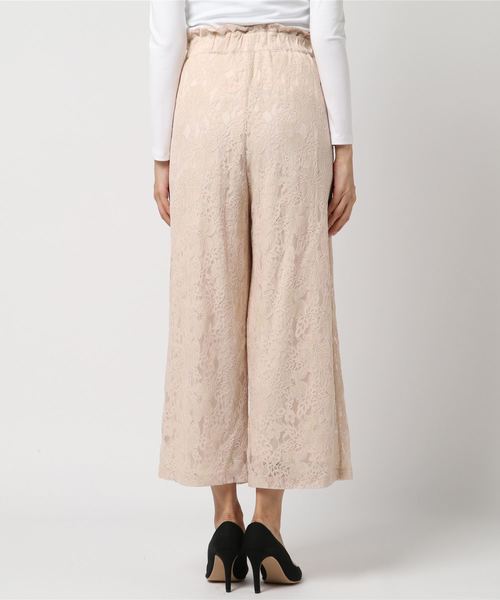 flower（フラワー）の「ブレスレースパンツ2（その他パンツ・レディース・ベージュ/ピンク・FREE）」の3枚目の写真