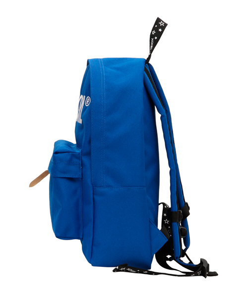 X-girl(エックスガール)の「LOGO BACKPACK(バックパック/リュック・レディース・ブラック/レッド/ブルー・ONE SIZE)」の4枚目の写真