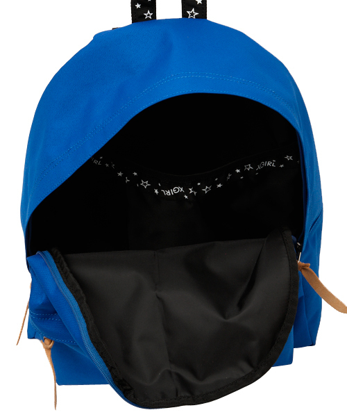 X-girl(エックスガール)の「LOGO BACKPACK(バックパック/リュック・レディース・ブラック/レッド/ブルー・ONE SIZE)」の7枚目の写真