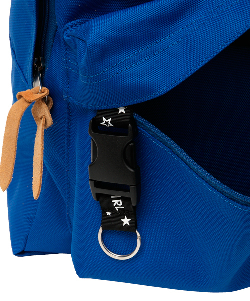 X-girl(エックスガール)の「LOGO BACKPACK(バックパック/リュック・レディース・ブラック/レッド/ブルー・ONE SIZE)」の8枚目の写真