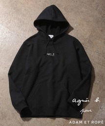 agnes b. | 【agnes b. pour ADAM ET ROPE' 】[HOMME] HOODED PARKA WITH LOGO(パーカー)