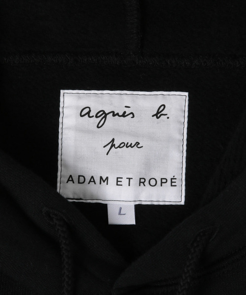 agnes b.（アニエスベー）の「[HOMME] HOODED PARKA WITH LOGO（パーカー・メンズ・ホワイト/ブラック/ミント・M/L/XL）」の13枚目の写真