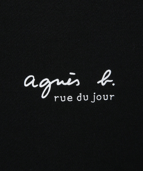 agnes b.（アニエスベー）の「[HOMME] HOODED PARKA WITH LOGO（パーカー・メンズ・ホワイト/ブラック/ミント・M/L/XL）」の14枚目の写真