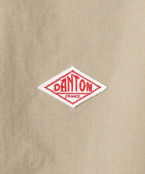DANTON（ダントン）の「ダントン DANTON / ナイロンタフタステンカラーコート Nylon Taffta Staincollar Coat（ステンカラーコート・レディース・サンドベージュ/ネイビー/サックスブルー/ローズ・34/36）」の14枚目の写真