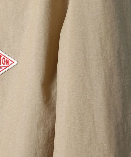 DANTON（ダントン）の「ダントン DANTON / ナイロンタフタステンカラーコート Nylon Taffta Staincollar Coat（ステンカラーコート・レディース・サンドベージュ/ネイビー/サックスブルー/ローズ・34/36）」の13枚目の写真