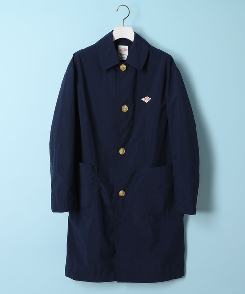 DANTON（ダントン）の「ダントン DANTON / ナイロンタフタステンカラーコート Nylon Taffta Staincollar Coat（ステンカラーコート・レディース・サンドベージュ/ネイビー/サックスブルー/ローズ・34/36）」の12枚目の写真