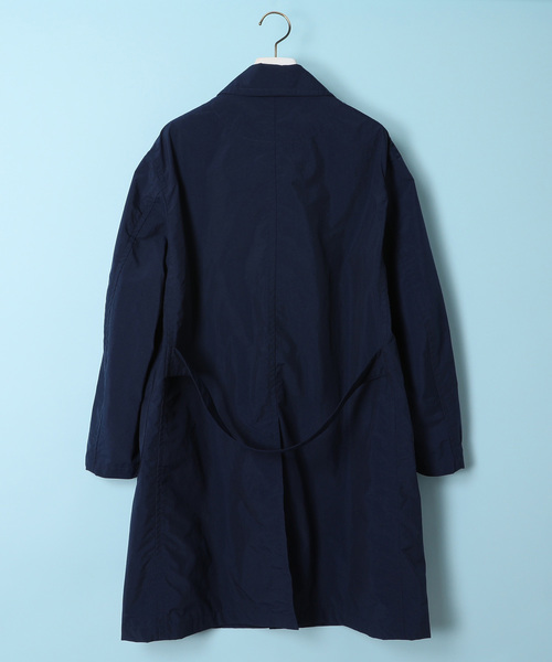 DANTON（ダントン）の「ダントン DANTON / ナイロンタフタステンカラーコート Nylon Taffta Staincollar Coat（ステンカラーコート・レディース・サンドベージュ/ネイビー/サックスブルー/ローズ・34/36）」の11枚目の写真