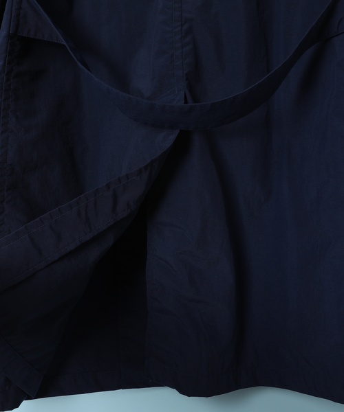 DANTON（ダントン）の「ダントン DANTON / ナイロンタフタステンカラーコート Nylon Taffta Staincollar Coat（ステンカラーコート・レディース・サンドベージュ/ネイビー/サックスブルー/ローズ・34/36）」の6枚目の写真