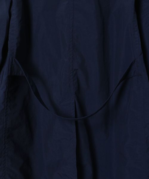 DANTON（ダントン）の「ダントン DANTON / ナイロンタフタステンカラーコート Nylon Taffta Staincollar Coat（ステンカラーコート・レディース・サンドベージュ/ネイビー/サックスブルー/ローズ・34/36）」の5枚目の写真
