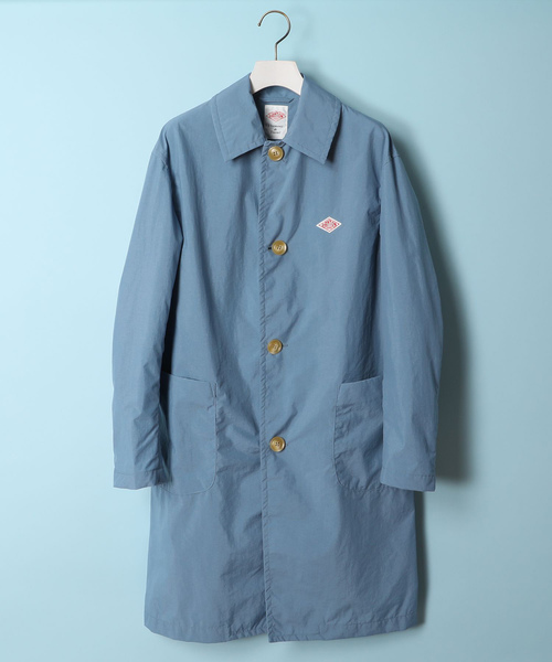 DANTON（ダントン）の「ダントン DANTON / ナイロンタフタステンカラーコート Nylon Taffta Staincollar Coat（ステンカラーコート・レディース・サンドベージュ/ネイビー/サックスブルー/ローズ・34/36）」の21枚目の写真