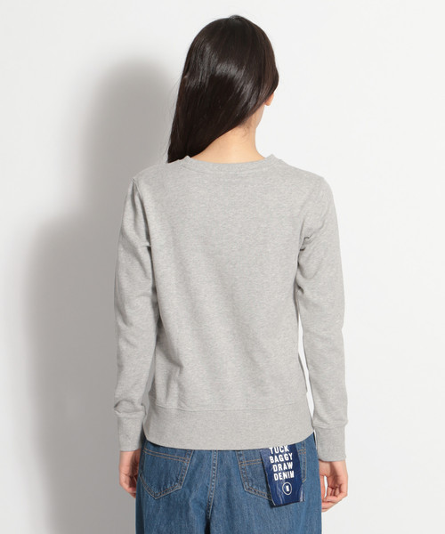 Champion（チャンピオン）の「【Champion(チャンピオン)】クルーネックスウェット（スウェット・レディース・ホワイト/ライトグレー/ブラック・MEDIUM/LARGE）」の9枚目の写真