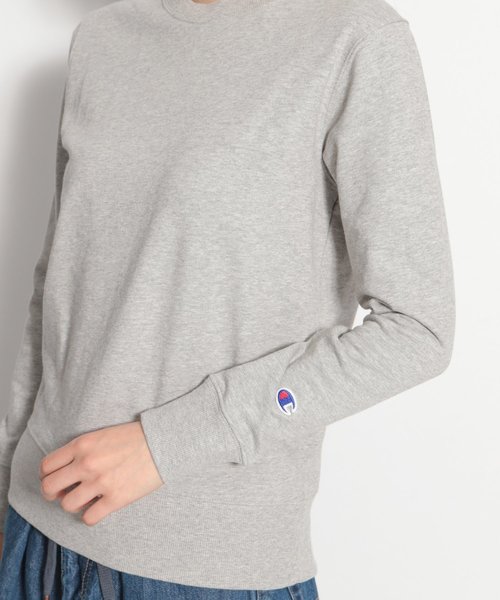 Champion（チャンピオン）の「【Champion(チャンピオン)】クルーネックスウェット（スウェット・レディース・ホワイト/ライトグレー/ブラック・MEDIUM/LARGE）」の11枚目の写真