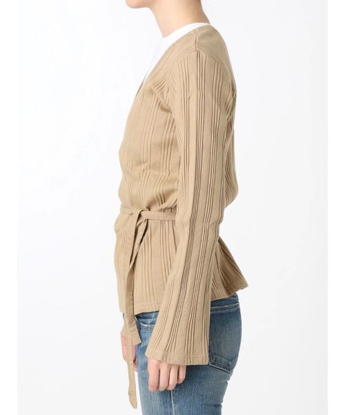 Ungrid(アングリッド)の「テレコカシュクールロングスリーブTee(Tシャツ/カットソー・レディース・ブラック/ベージュ/オフホワイト・FREE)」の14枚目の写真